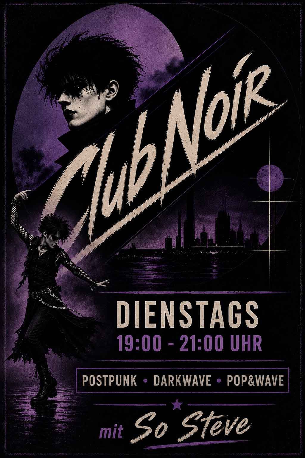 Sendeformat Club-Noir mit Radiomoderator So Steve