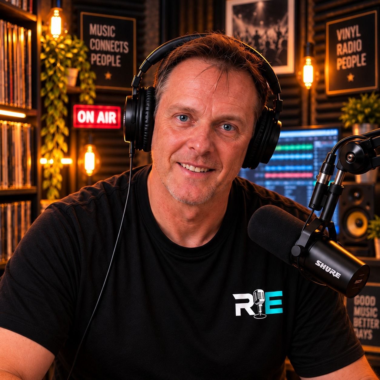 Radiomoderator für Radio Emergency – Franz Esser